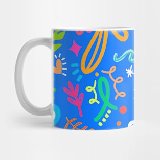 beach doodles Mug